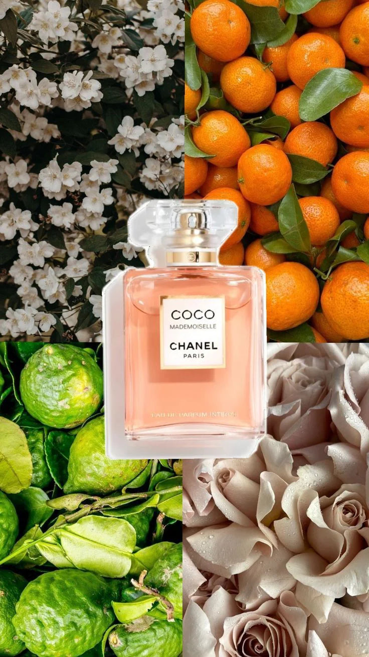Bottle of Chanel Coco Mademoiselle perfume